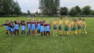 images from St Maelruans FC under8 team